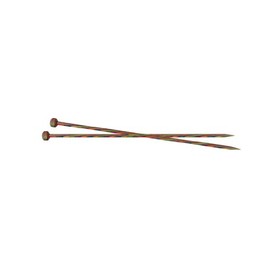 KnitPro 30 cm x 6 mm Symfonie Single Pointed Needles, Multi-Color