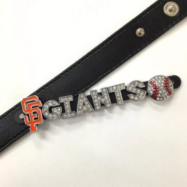SF  Rhinestone Baseball Bracelet / Baseball Fan / baseball mom /baseball gift