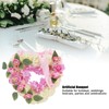 Artificial Heart Shaped Wreaths Wedding Wreaths Fake Flowers Decoration for