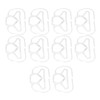 10Pcs Mask Brace Antifog Food Grade Silicone Freely Foldable Reusable