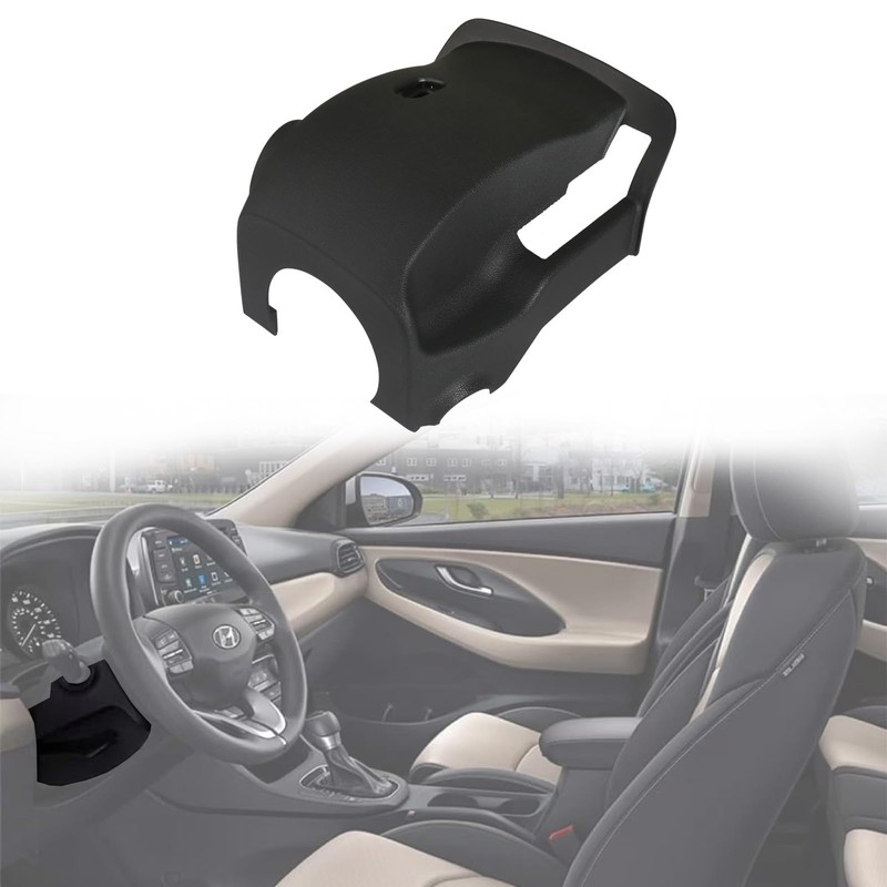 omoZone Lower Steering Column Trim Cover Ignition Shroud with Key