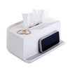 YouCopia Ledge Tissue Holder, Rectangular, Bathroom Countertop Organizer with Additional