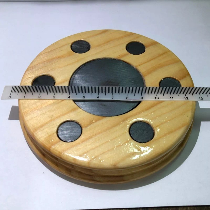 IMANES Biomagnetismo M Porta Jarra Con Iman Para Terapia Biomagnetismo