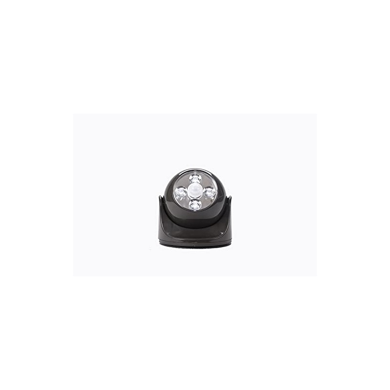 Maxsa Innovations 40252 Battery-Powered Motion Activated Wirelessly Linkable Outdoor Lighting,