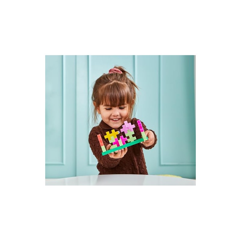 PLUS PLUS Big Activity Set, Flowers, 40 Piece - Construction