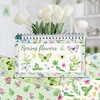 24 Sheets Spring Butterfly Flower Pattern Paper 11.8'' x 11.8''