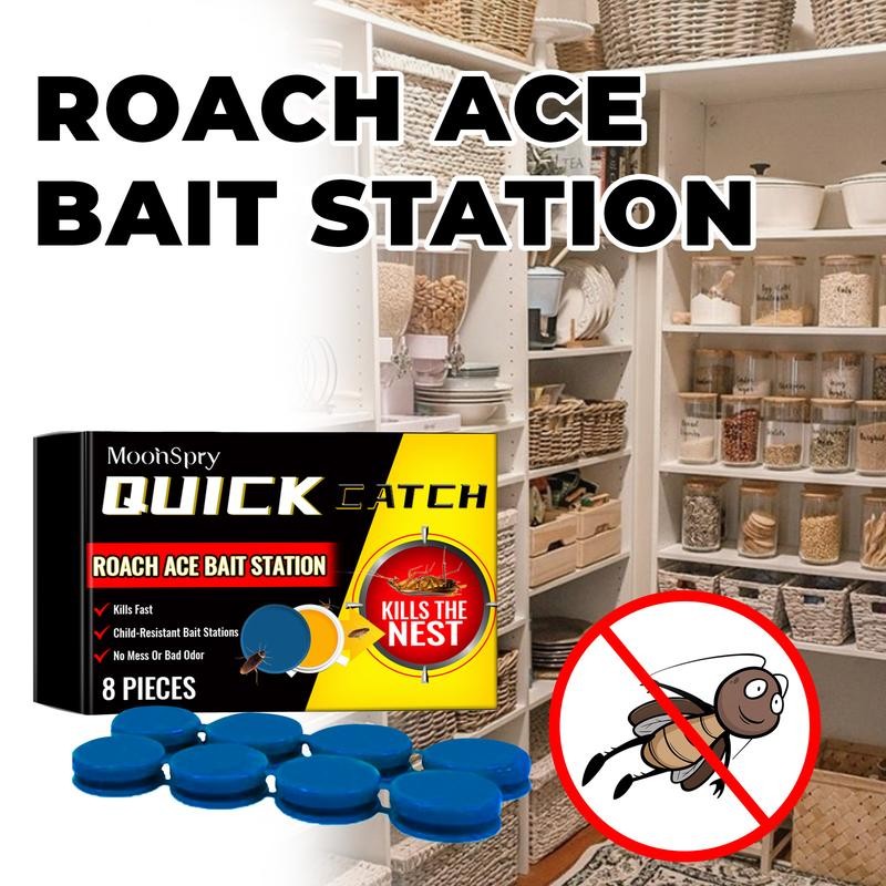Effective cockroach snipers, safe home solutions - quantity: 2 pcs