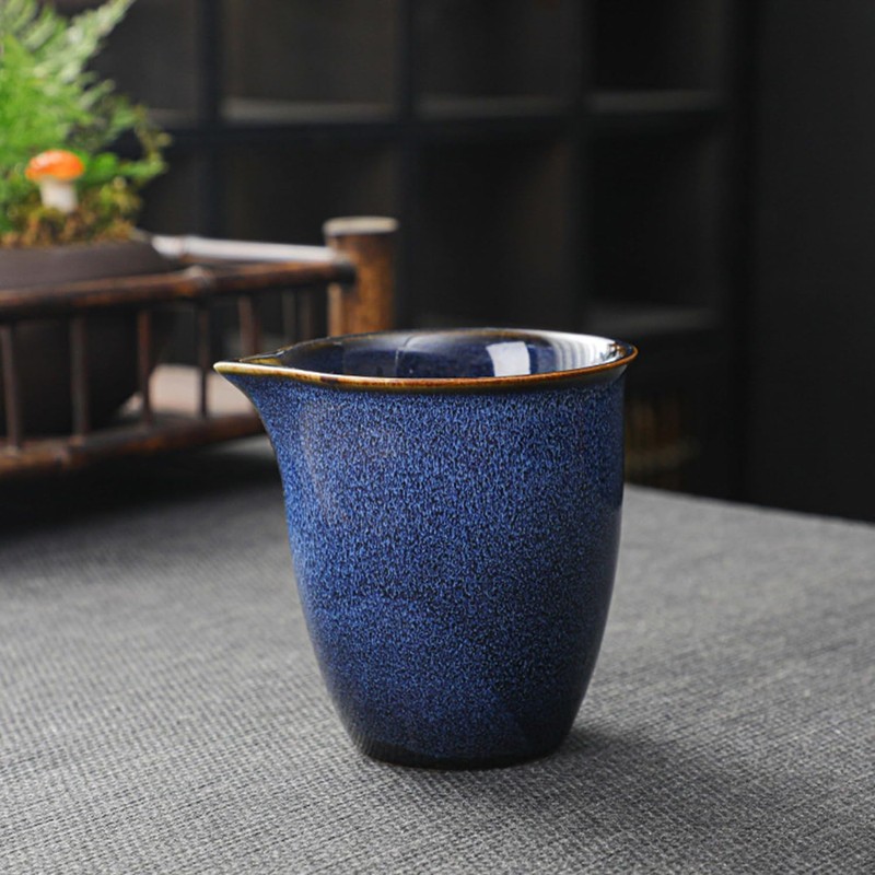 Chinese Gongfu Tea Set Porcelain, 9-Piece Adult Tea Set Afternoon