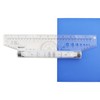 Westcott 12" Rolling Ruler, Clear