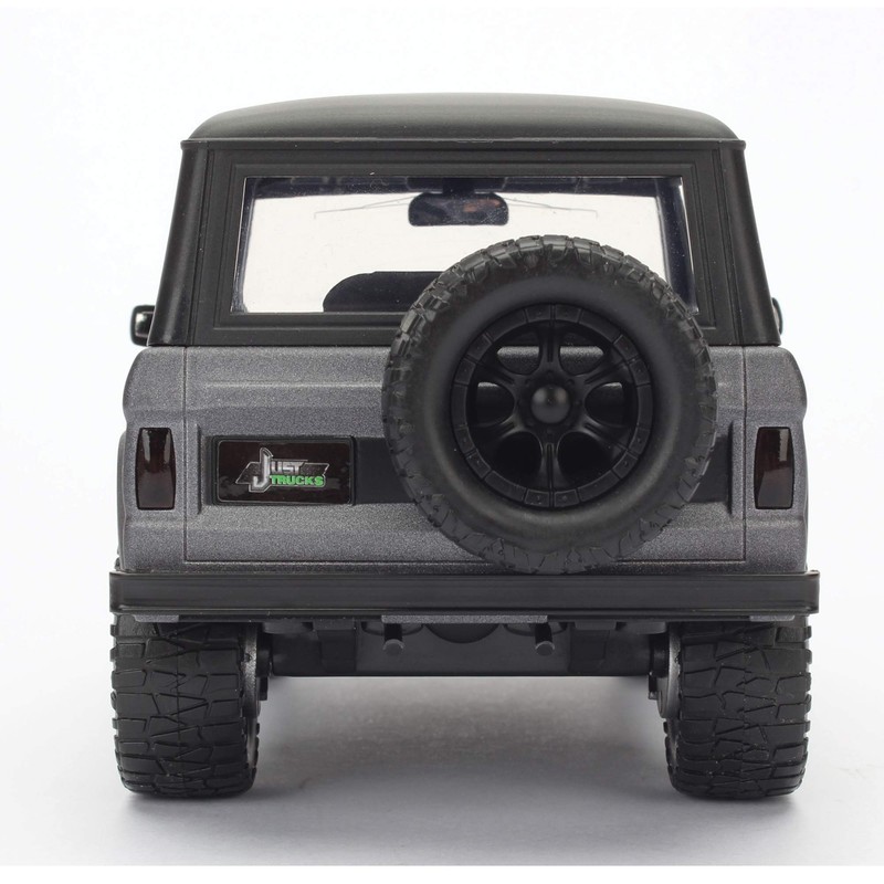 1973 Ford Bronco Grey Black 1:24 Jada Toys 98279