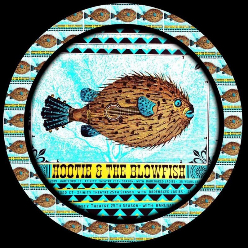 HOOTIE AND THE BLOWFISH BAND EXCLUSIVE SET OF FIVE LARGE