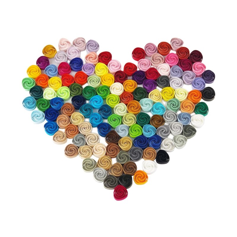Paper Quilling Strips Set, 240 Pieces Quilling Papers 5mm 54cm