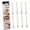 ORFOFE Female Push Tubes 24pcs Gynecological Applicator Leakproof Lids Material