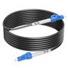 RamboCables 250 Feet (75 Meters) Outdoor Simplex Fiber Optic Cable,