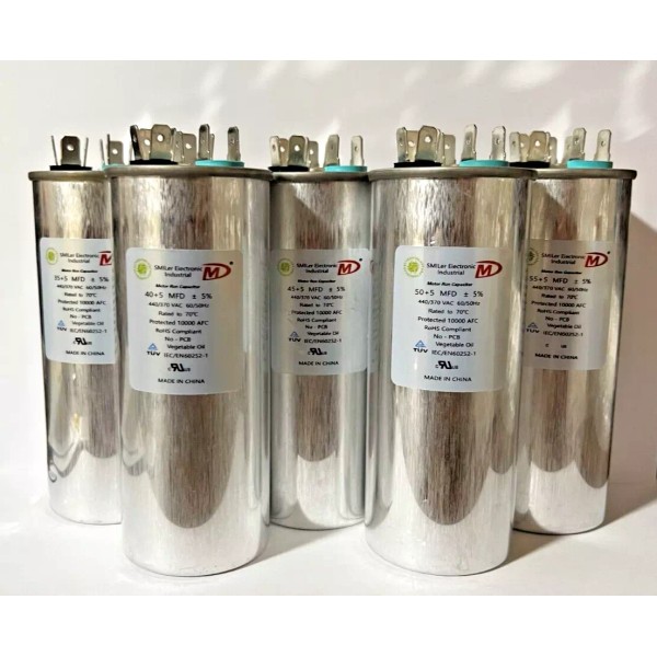 smiler Motor Dual Run Capacitor 35/5 40/5 45/5 50/5 55/5