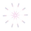 Lafamiya 10 Pcs 2M Flashing Rhythmic Gymnastics Ribbons With Hand