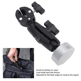 Starlink Mini Bracket Rectangular Universal Adjustable Starlink RV Mount Adapter Kit Easy Clamp Aluminum Alloy Starlink Pole Mount for RV Ladder Roof Rack