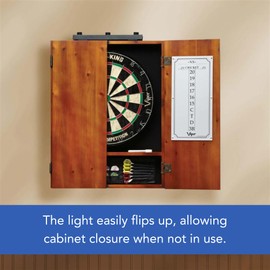 Viper Shadow Buster Dartboard Cabinet Mounted Display Light, with AC Adapter,Black.
