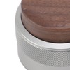 Coffee Distributor Tamper Constant Pressure 304 Stainless Steel Wood Handle