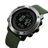 FeiWen Men's Outdoor Digital Military Sports Multifunction Watches Pedometer Compass