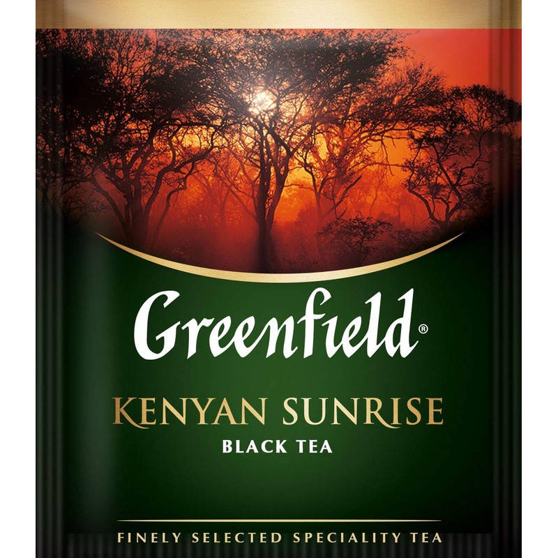 Greenfield Kenyan Sunrise Сlassic Collection Black Tea Finely Selected Speciality