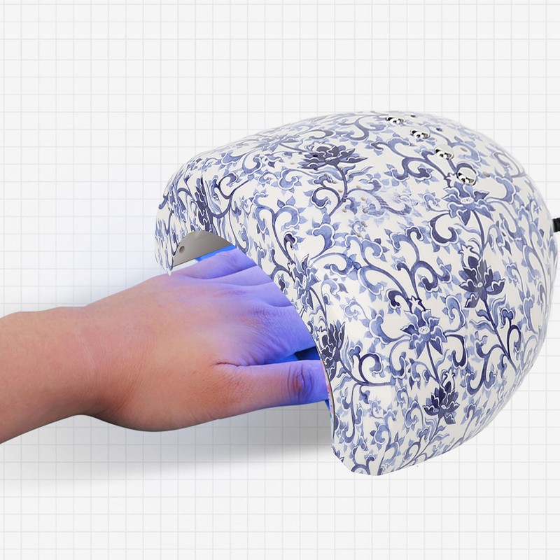 LED Nail Lamp USB Gel Light Nail Polishing 180 Degree