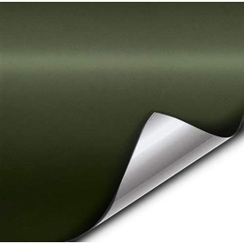 VViViD® Matte Military Army Green Vinyl Wrap Roll with Air Release Technology (1.49ft x 5ft)
