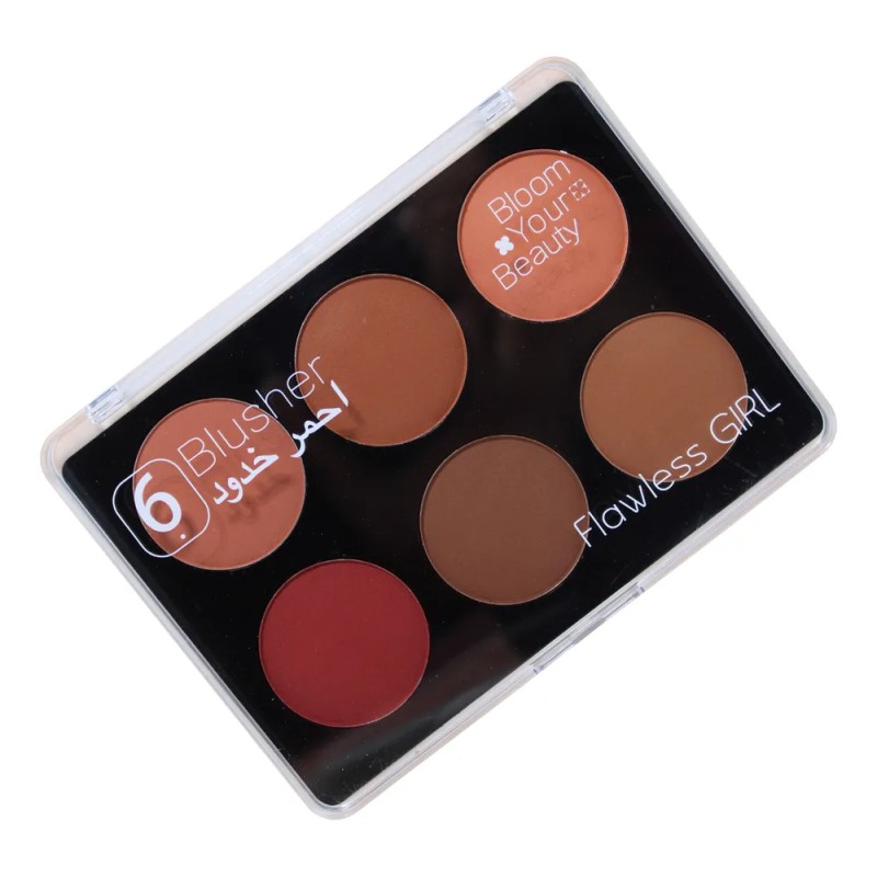 Paleta De Rubores Blush +iluminador Azar