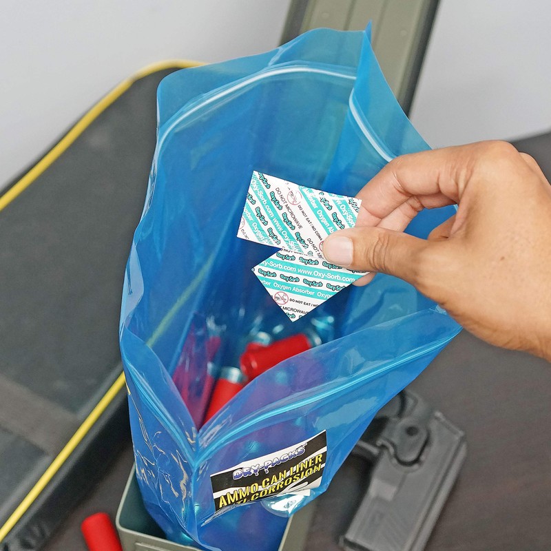 Oxy-Sorb 100cc Oxygen Absorbers for Food Storage 100 Packs, Preserving