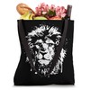 Lion Graffiti Portrait Nature Predator Cat Symbol Tote Bag