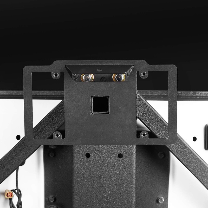 u-Box Wrangler Spare Tire License Plate Holder Bracket Mounting System