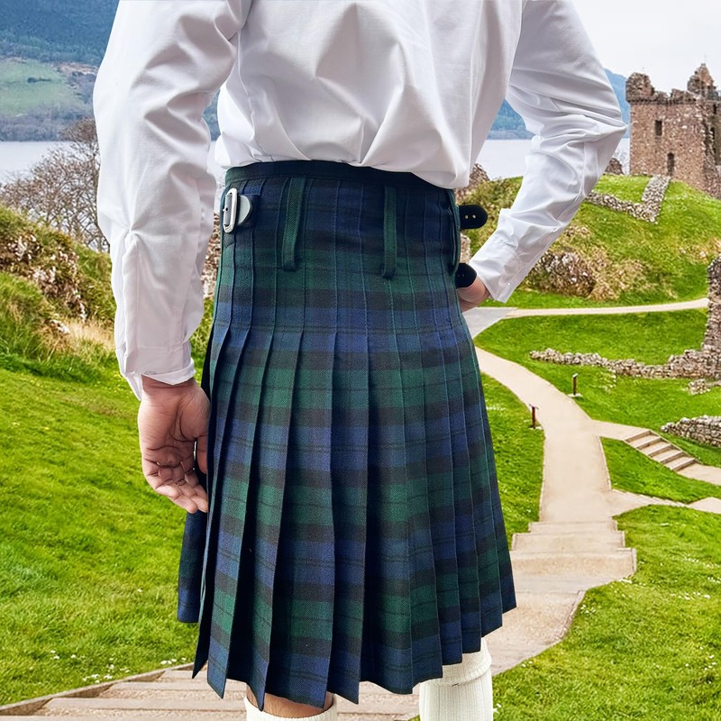 BRAW CLANS TARTANS Mens Value Scottish Traditional Walk 5 Yard