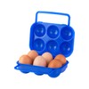 PANYTOW Portable Folding Plastic Egg Carrier Holder Storage Container for