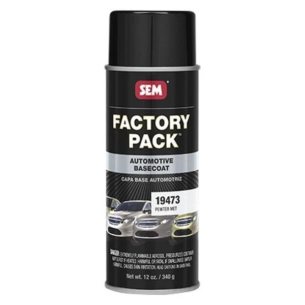 SEM 19473 Factory Pack 12 fl. oz. GM Pewter Met