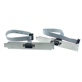 MTQY 2PCS 12 Inch 9 Pin Serial to 10 Pin Header Slot Board Adapter Suitable for Punch Card Machines ISON Terminal Adapter Barcode Scanner Cash Register