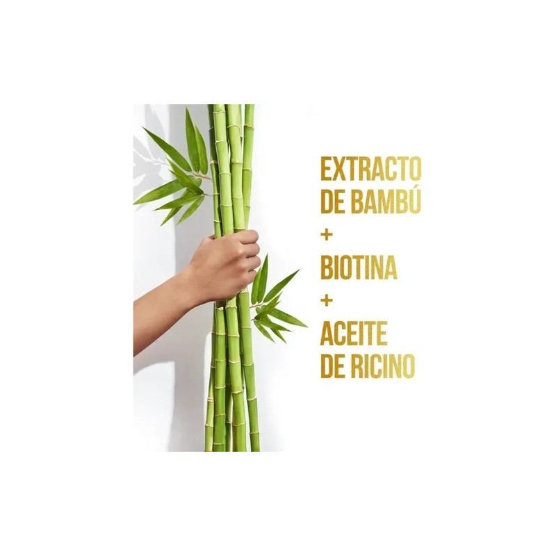 Mascarilla Pantene Pro Miracles Bambú Nutre Crece 300
