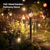 MrCrafts Nature Solar Lights Outdoor 4 Pack - 40'' Solar