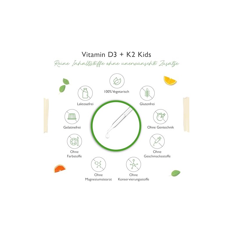 vit4ever Vitamin D3 + K2 Drops Children - 300 Drops