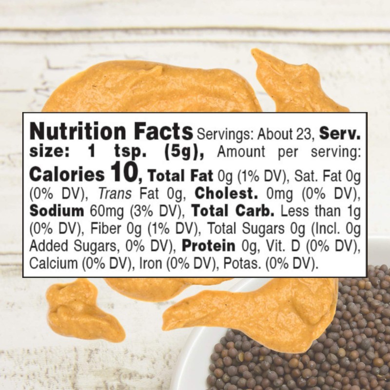 Roland Foods Chinese Hot Mustard, 4 Ounce Jar, Pack of