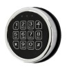 MOUNT Gun Safe Lock Replacement Chrome Keypad Electronic Safe Solenoid
