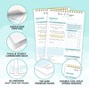 Decorably 52 Sheets Blue Undated Make It Happen Notepad -