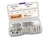 Socell 80 Pieces Dowel Pin Stainless Steel Shelf Support Pin