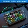tenlamp Audio Mixer, Sound Board for Pc/Phone Live Streaming Gaming,