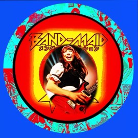 BAND-MAID   THREE LEATHER BRACELETS ROCK ACCESSORIES .ROCK MERCH