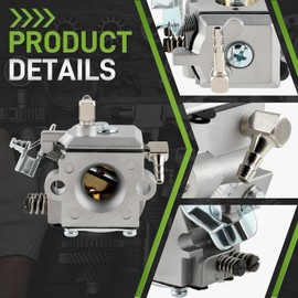 Carbbia Carburetor 1113 120 1612, 1113 120 1603, 1113 120 1602 for Stihl 030 031 032 030AV 031AV 032AV Chainsaw Carb 11131201612 11131201603 11131201602 with Tune up Kit Air Filter Fuel Filter