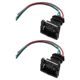 SING F LTD 2pcs 3 Pin Pre-Wired JPT Junior Power Timer Connector Replacement Part 282191-1 Compatible with AMP TYCO Cable Length 12cm