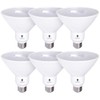 6 Pack High Power Outdoor PAR38 17W 170Watt Equivalent 1700