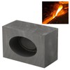 Graphite Mold High Temperature Resistance 3x4x6cm Ingot Shape Smelting Molds