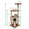 Go Pet Club F708 46" Kitten Tree,Beige