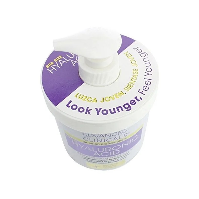 Advanced Clinicals Crema Hidratante Con Ácido Hialurónico Mixta Día/noche